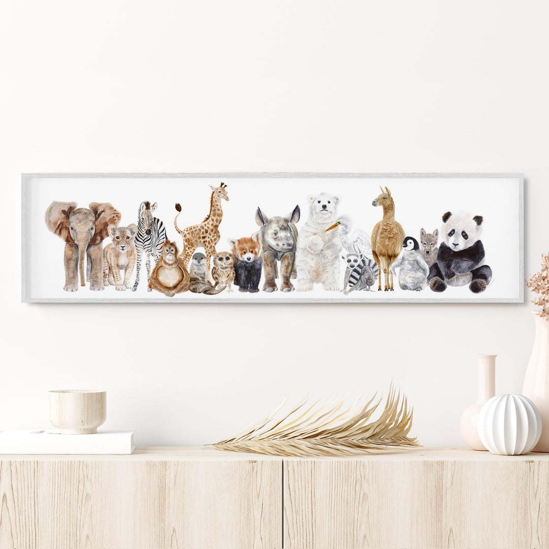 Zoo Animal Pano - Tiny Toes Design