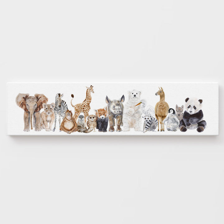 Zoo Animal Pano - Tiny Toes Design