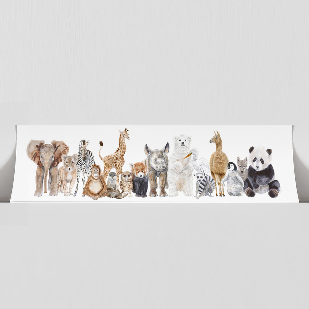 Zoo Animal Pano - Tiny Toes Design