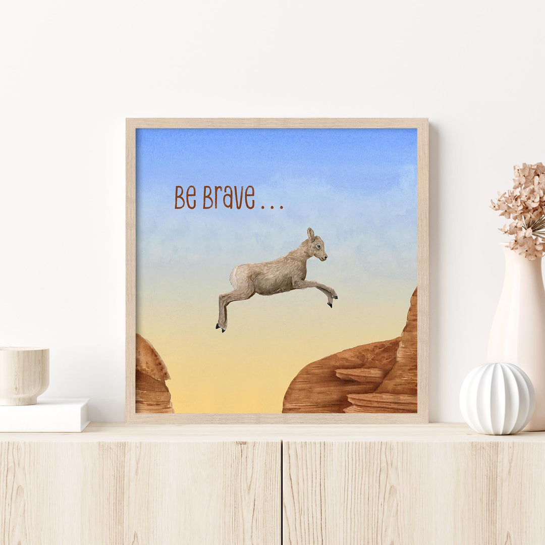 Be Brave - Tiny Toes Design