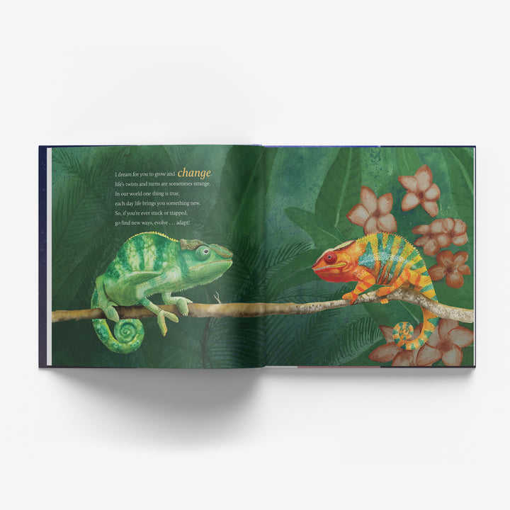 Chameleon Children's Illustration