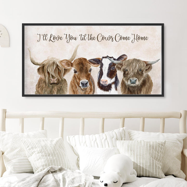 'Til the Cows Come Home Farm Print - Tiny Toes Design