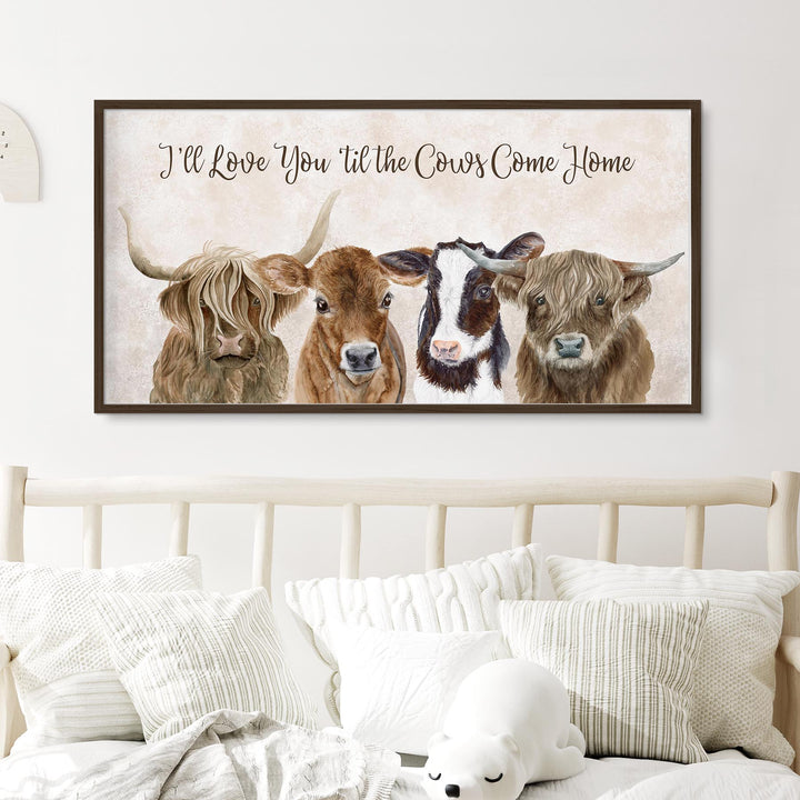 'Til the Cows Come Home Farm Print - Tiny Toes Design