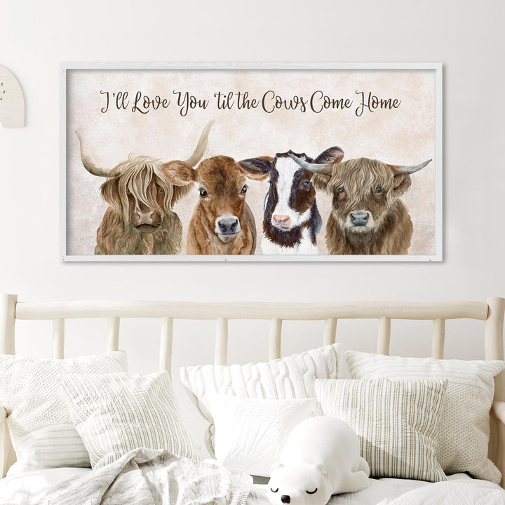'Til the Cows Come Home Farm Print - Tiny Toes Design