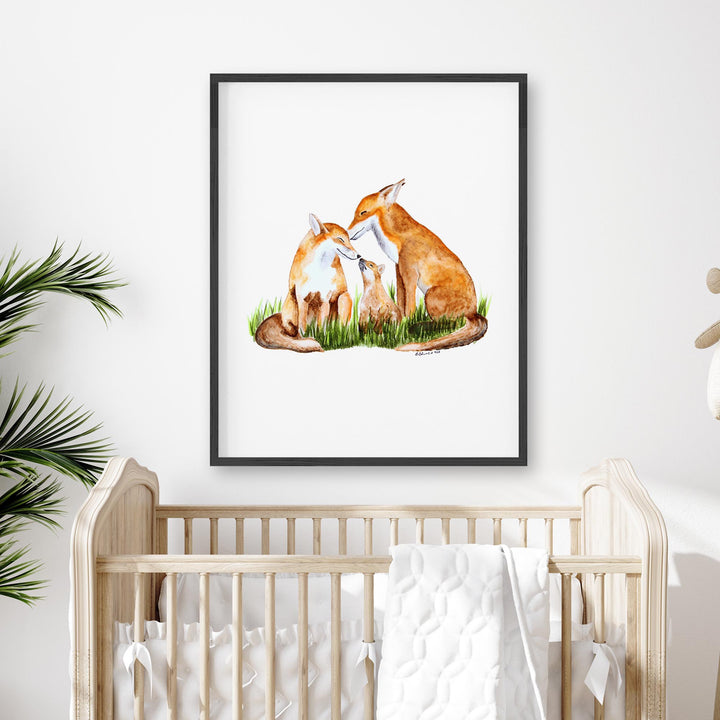 Fox Family - Tiny Toes Design