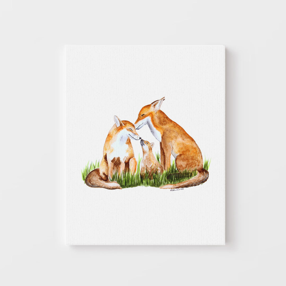 Fox Family - Tiny Toes Design