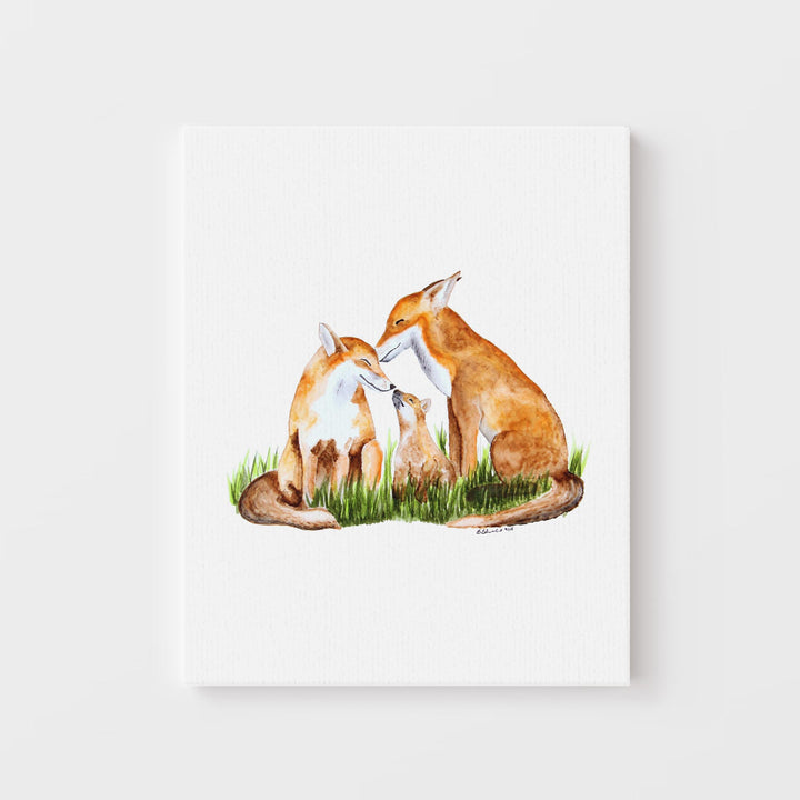 Fox Family - Tiny Toes Design