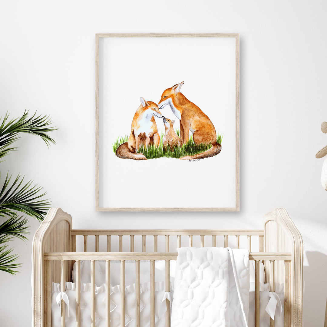 Fox Family - Tiny Toes Design
