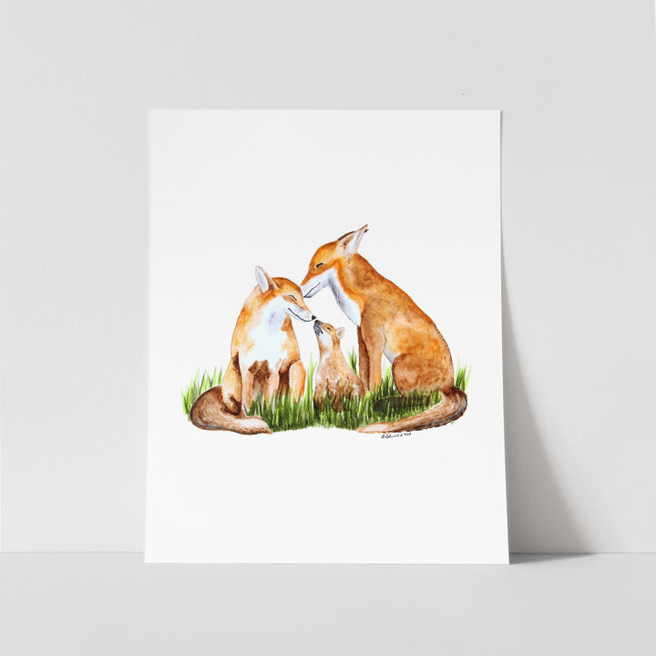 Fox Family - Tiny Toes Design