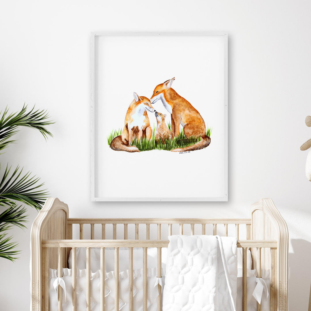 Fox Family - Tiny Toes Design