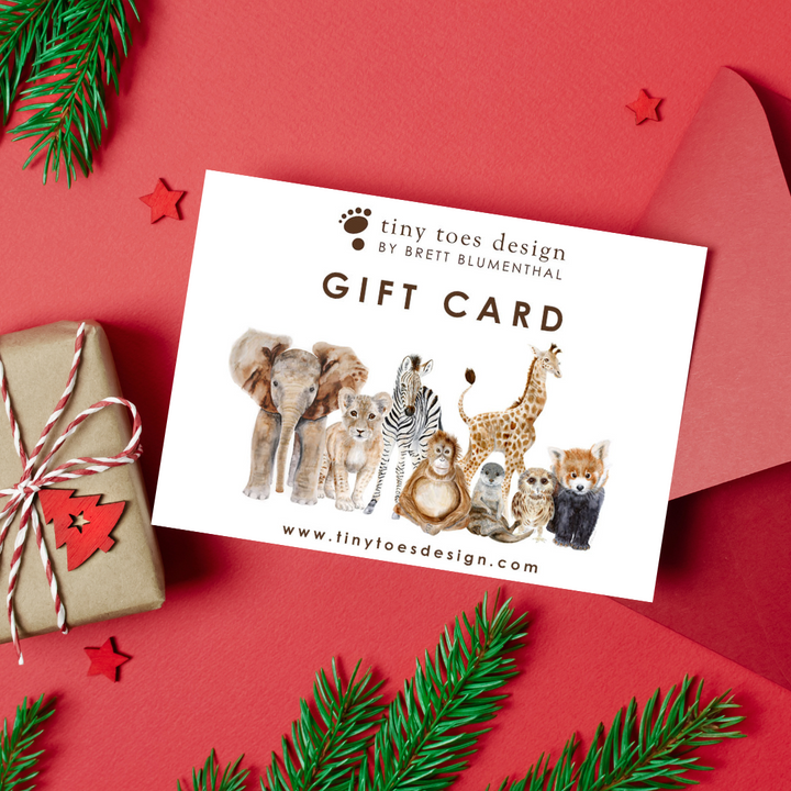 Tiny Toes Design Gift Card - Tiny Toes Design