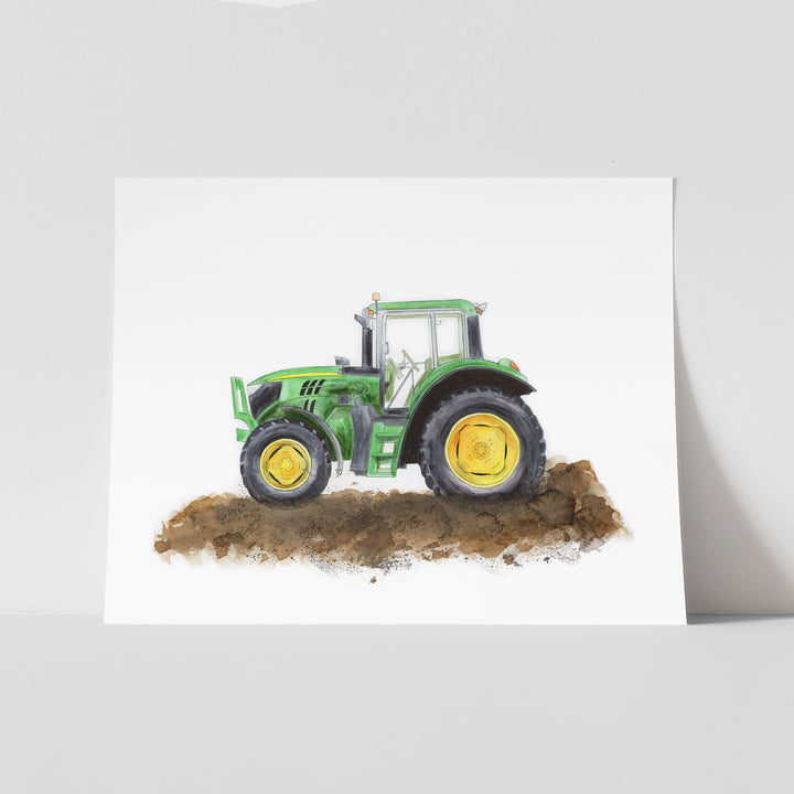 Tractor Wall Art - Tiny Toes Design