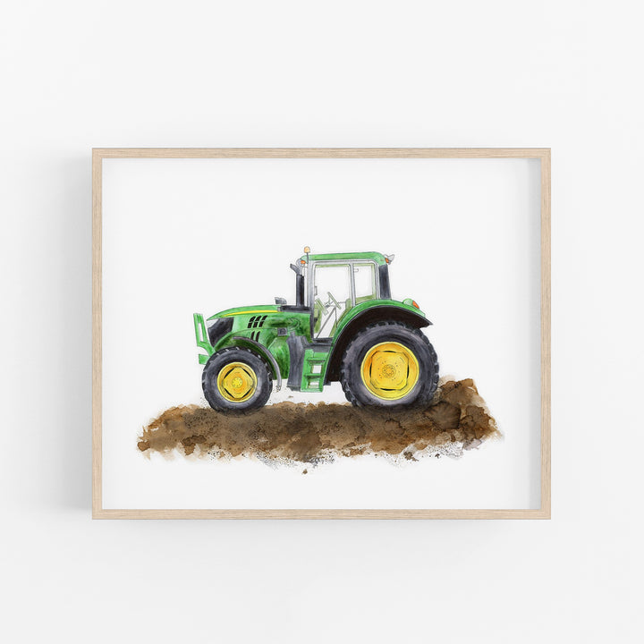 Tractor Wall Art - Tiny Toes Design