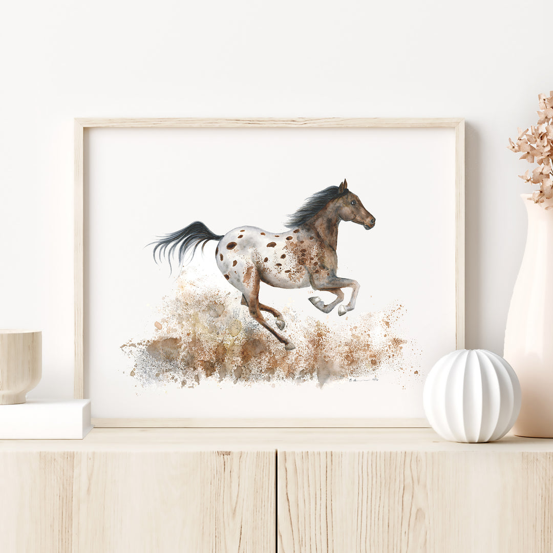 Galloping Appaloosa - Tiny Toes Design