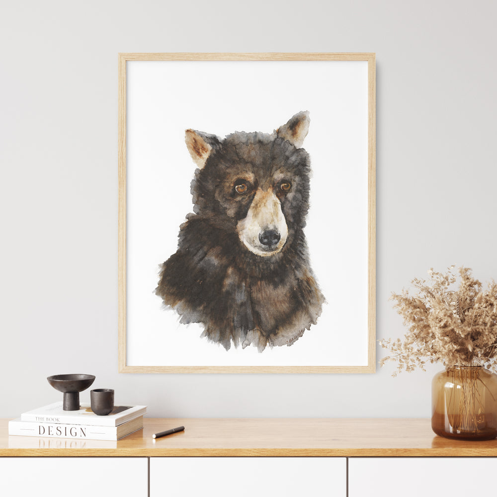 Baby Bear Cub Nursery Decor - Tiny Toes Design