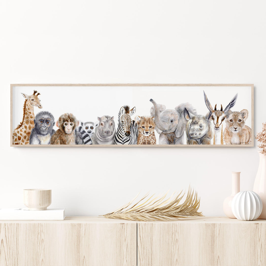 Safari Baby Animal Grouping - Tiny Toes Design