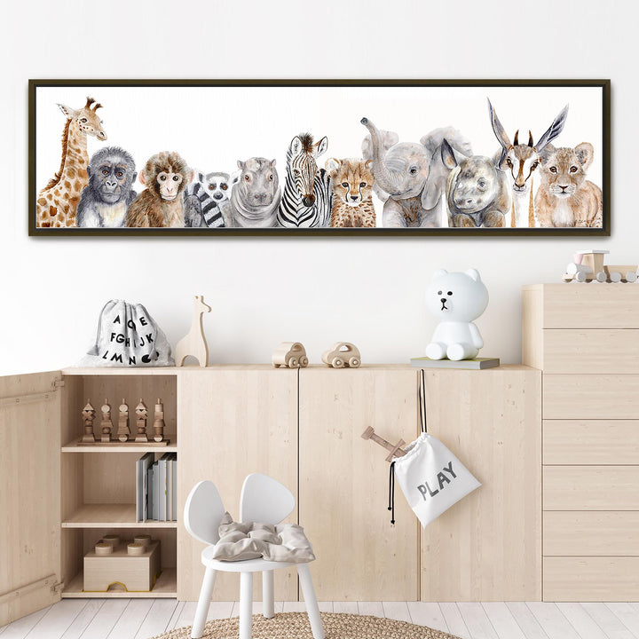 Safari Baby Animal Grouping - Tiny Toes Design