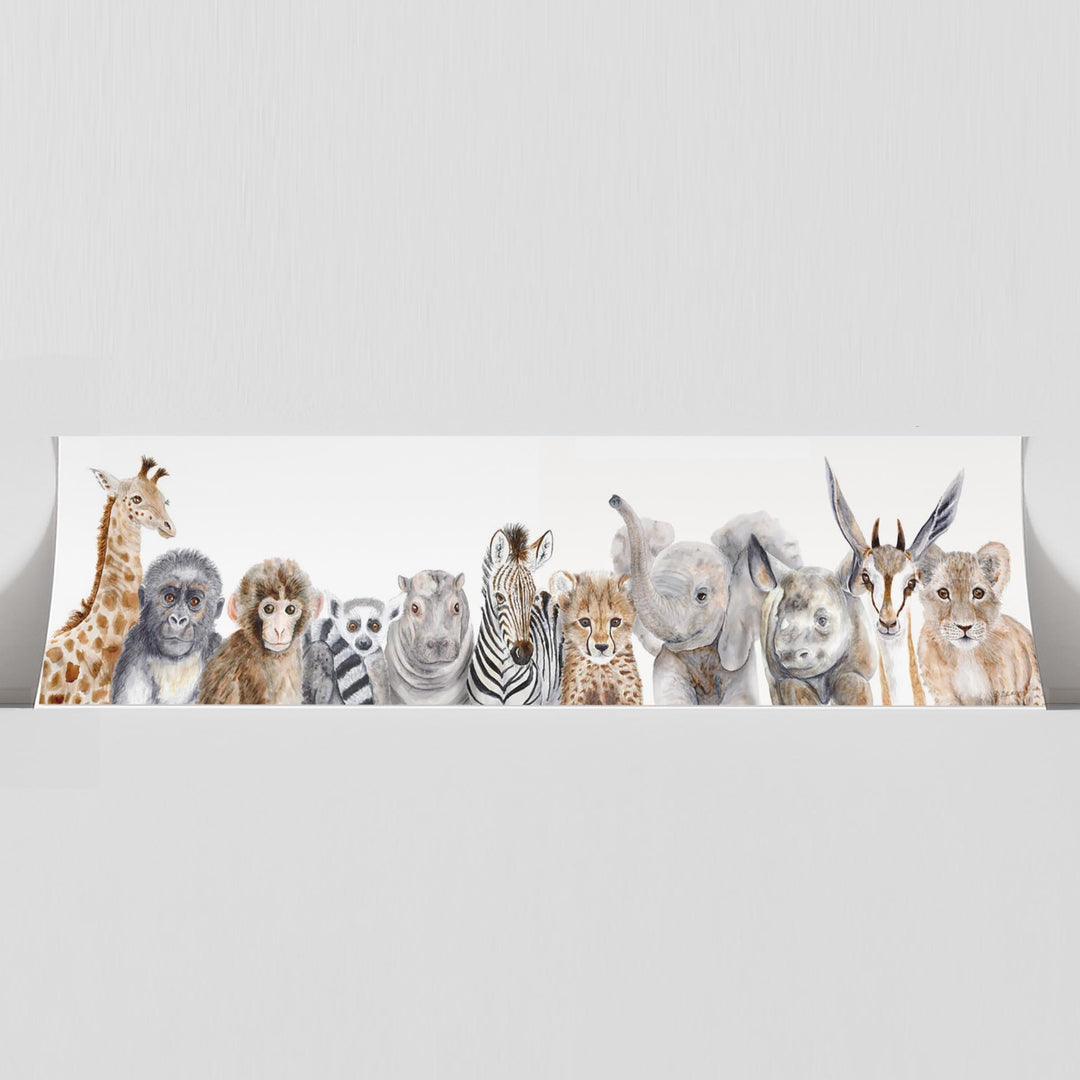 Safari Baby Animal Grouping - Tiny Toes Design