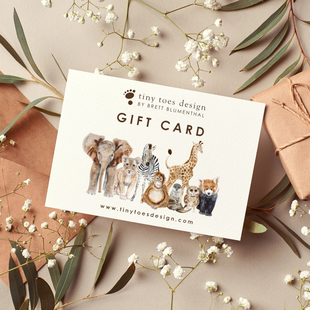 Tiny Toes Design Gift Card - Tiny Toes Design