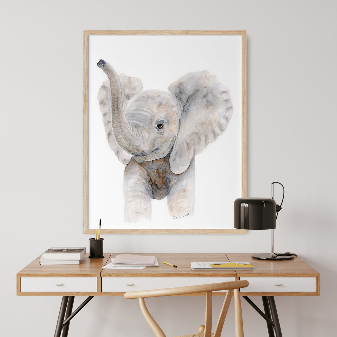Elephant Nursery Decor