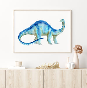 Brontosaurus Illustration