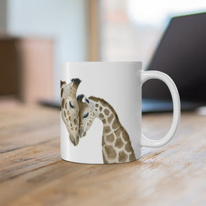 Parent and Baby Giraffe Mug
