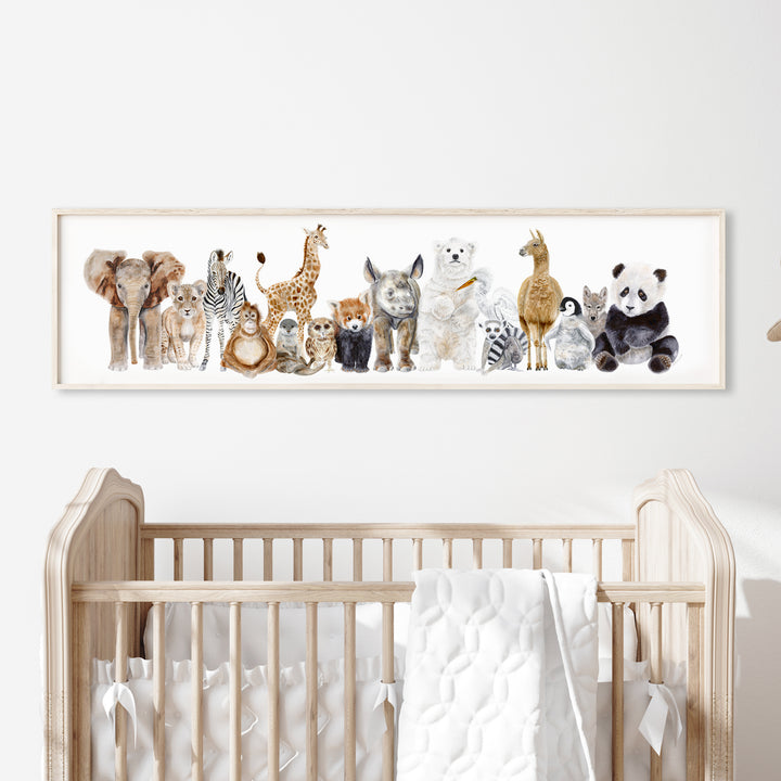 Zoo Animal Nursery Decor