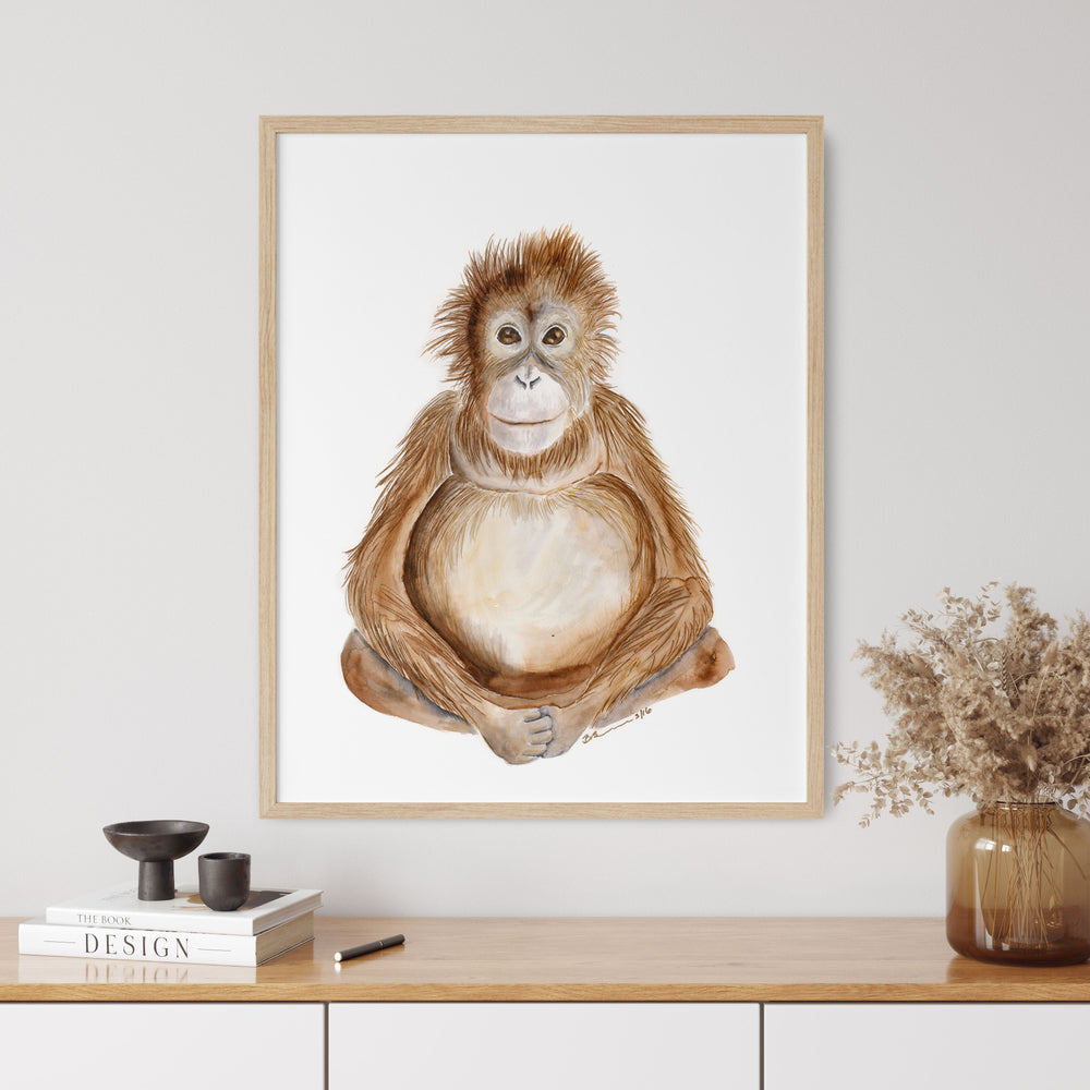 Orangutan Nursery Art