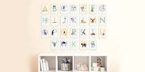 Animal Alphabet and Number Flash Cards