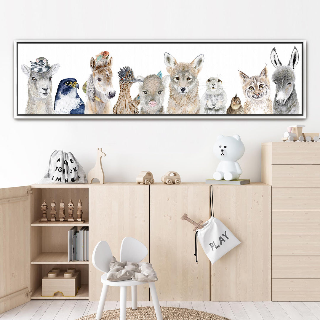 Southwest Baby Animal Pano