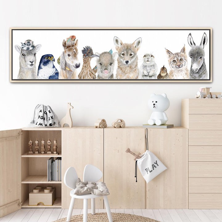 Southwest Baby Animal Pano