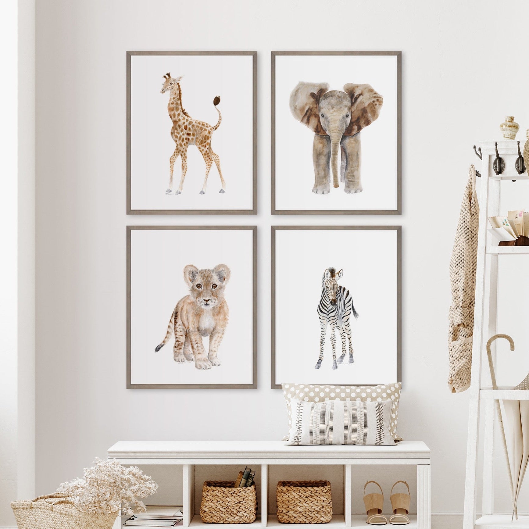 Baby Jungle Animals Nursery