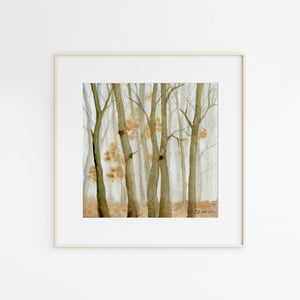 Autumn Mist Painting