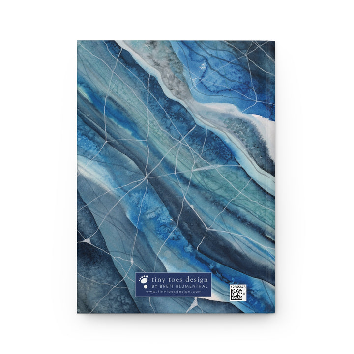 Customized Abstract Blue Journal