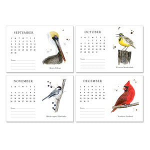 Bird Desk Calendar