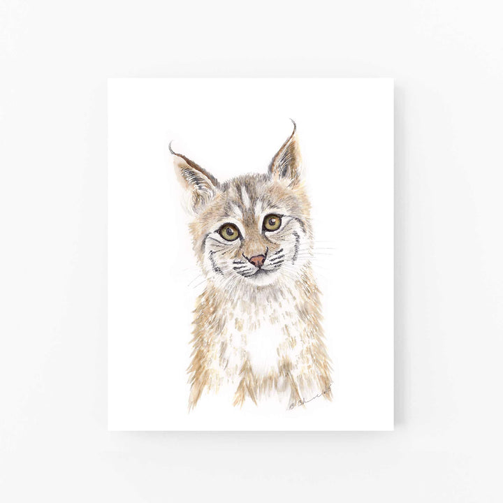 Impression de pépinière de bébé Bobcat