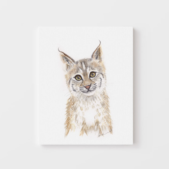 Impression de pépinière de bébé Bobcat