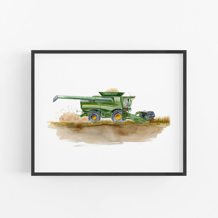 Combine Harvester - Tiny Toes Design