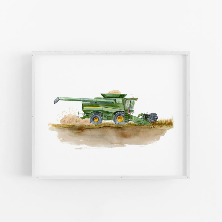 Combine Harvester - Tiny Toes Design