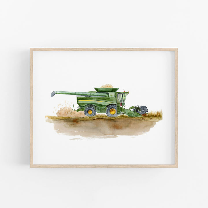 Combine Harvester - Tiny Toes Design