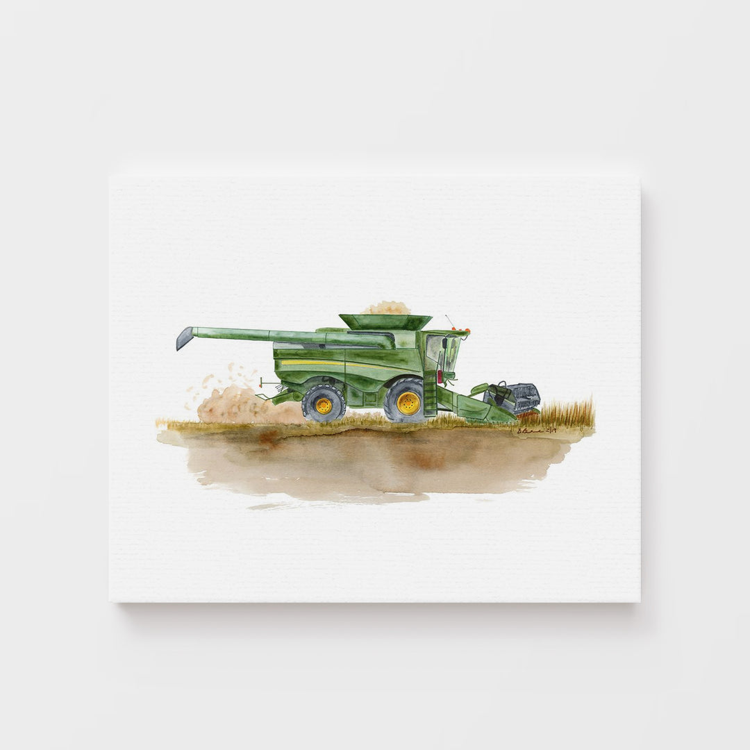 Combine Harvester - Tiny Toes Design