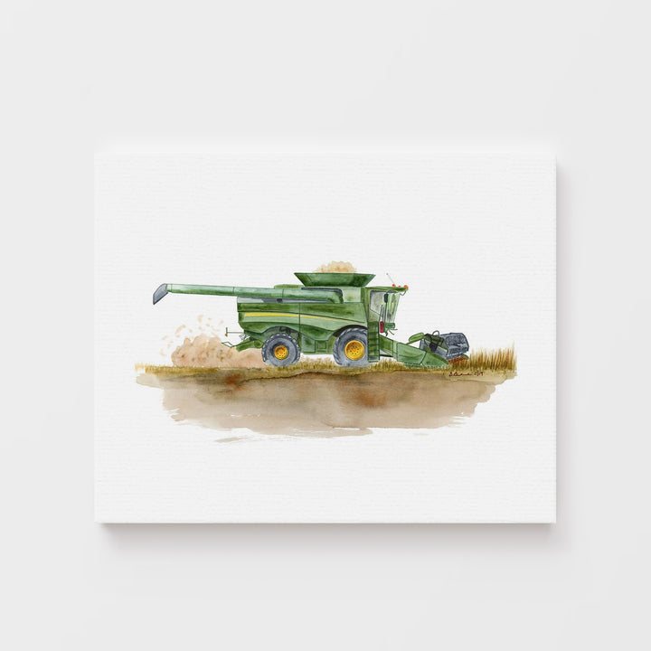 Combine Harvester - Tiny Toes Design