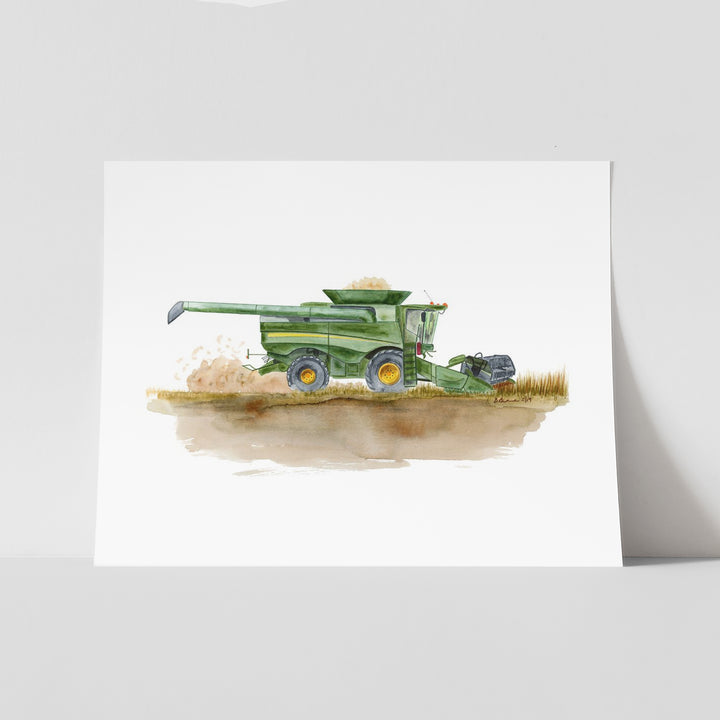 Combine Harvester - Tiny Toes Design