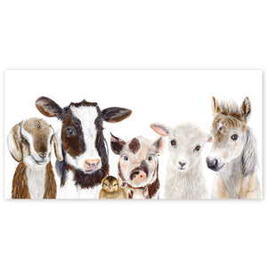 Farm Animal Nursery Art