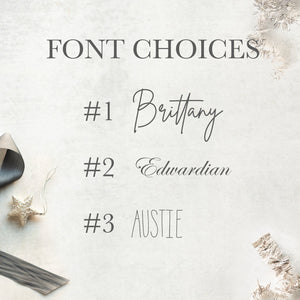 Font Choices