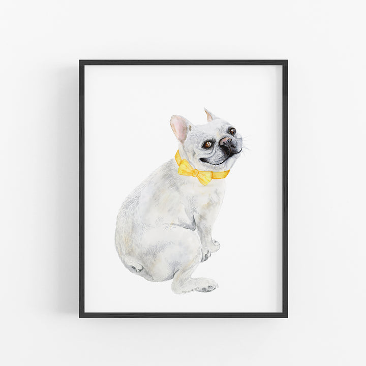 French Bulldog Portrait - Tiny Toes Design