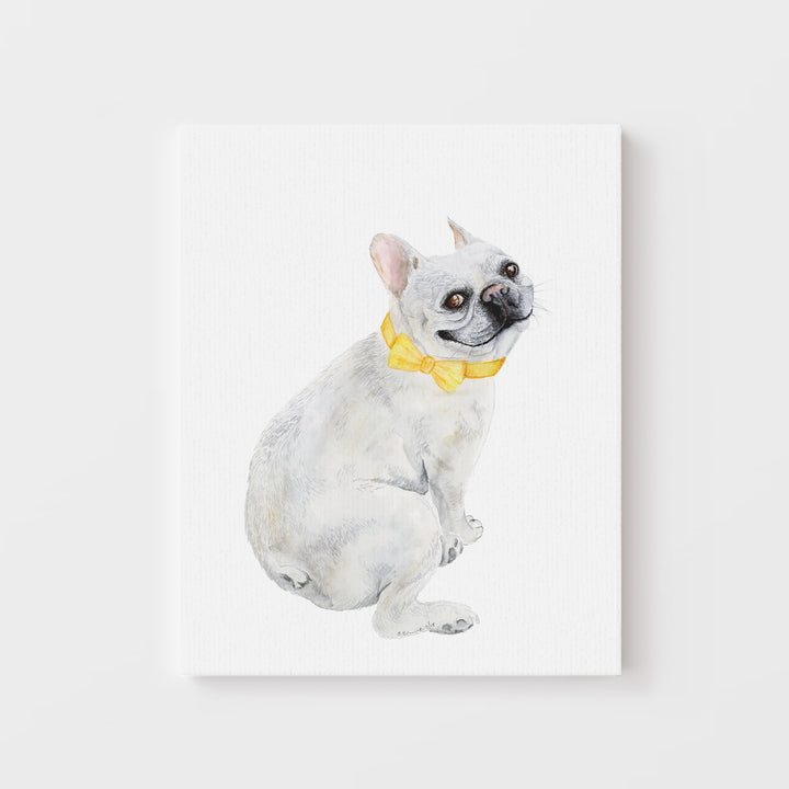 French Bulldog Portrait - Tiny Toes Design