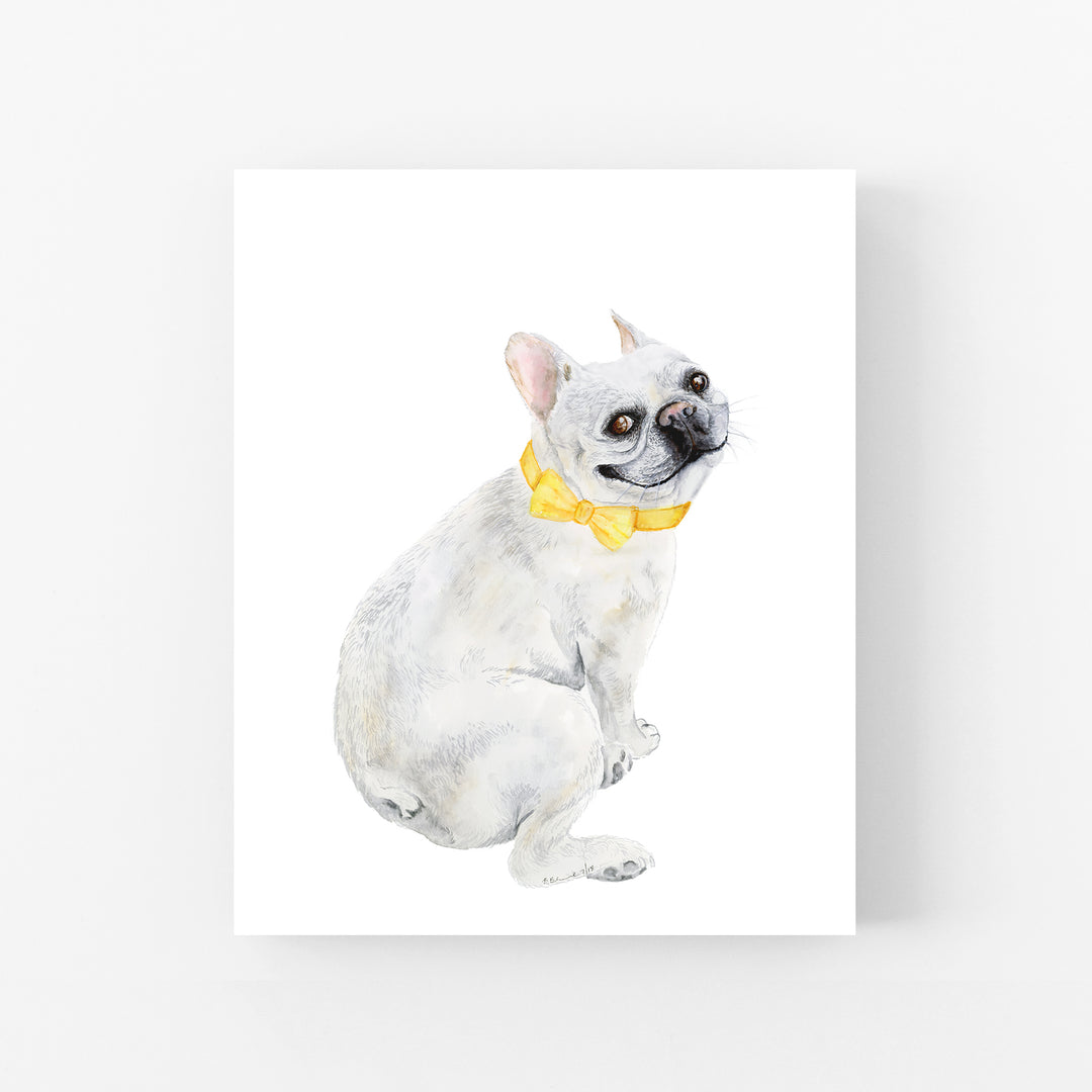 French Bulldog Portrait - Tiny Toes Design