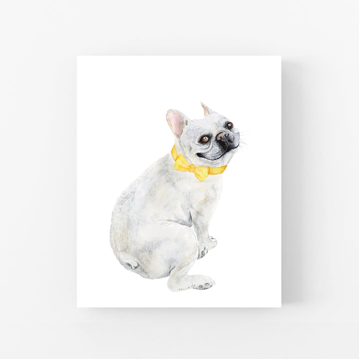 French Bulldog Portrait - Tiny Toes Design