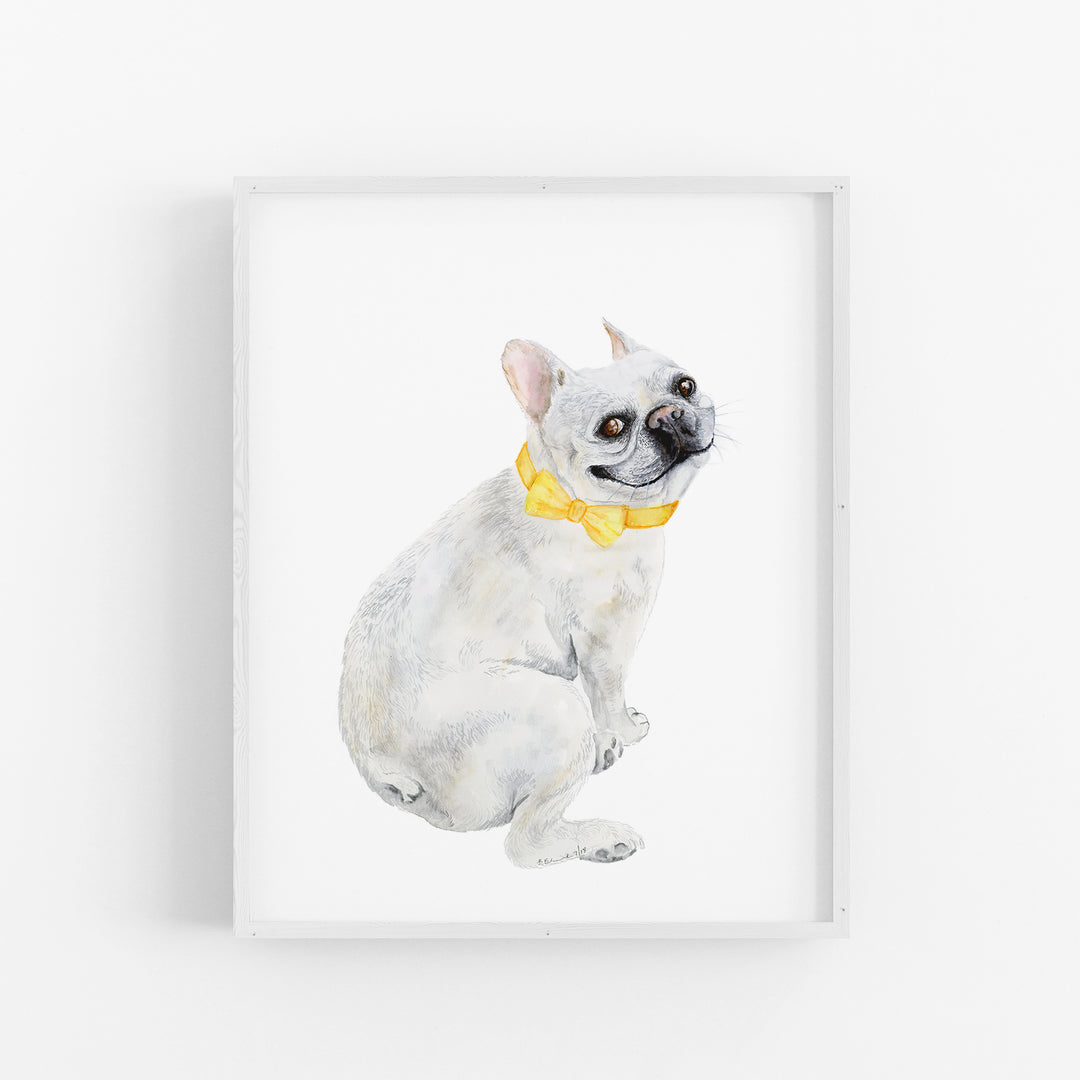 French Bulldog Portrait - Tiny Toes Design